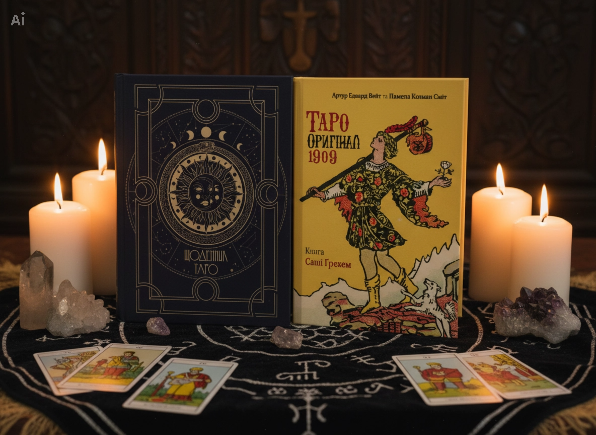 Комплект книг "Таро: перші кроки"