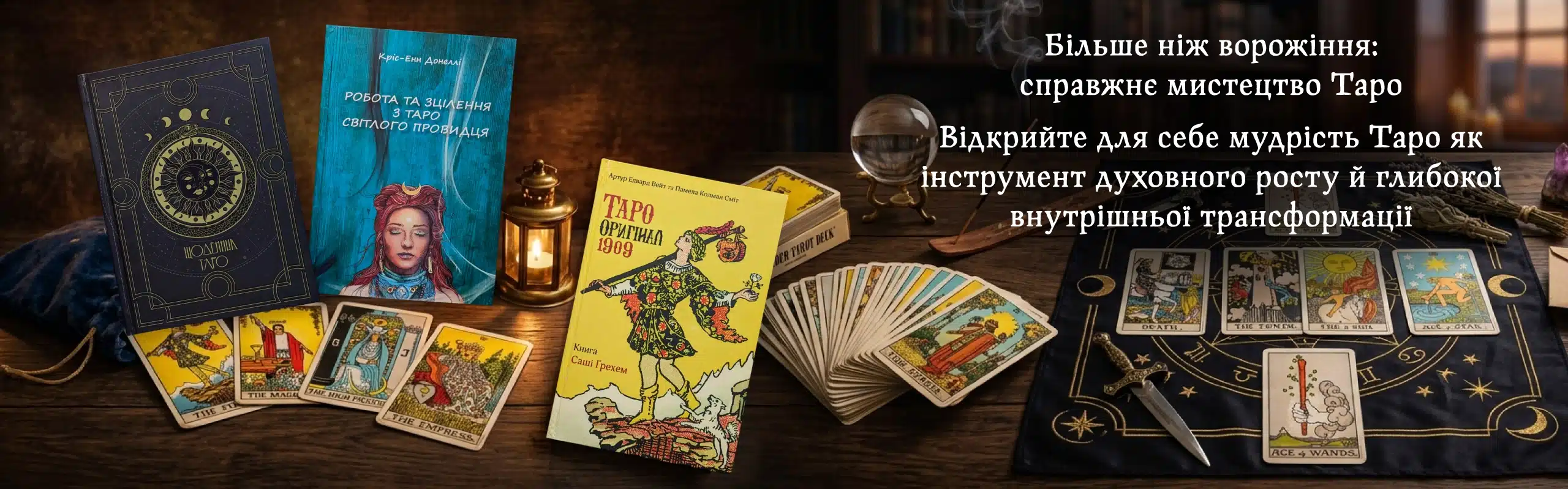 Комплект книг "Містерія Таро"