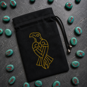 The “Odin's Ravens” Natural Rune Pouch