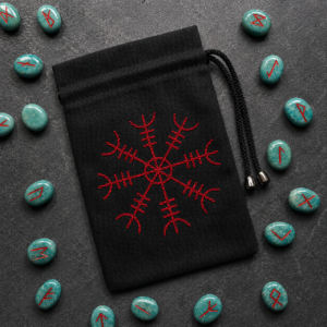 The pouch for Runes and Tarot “Aegishjalmur”